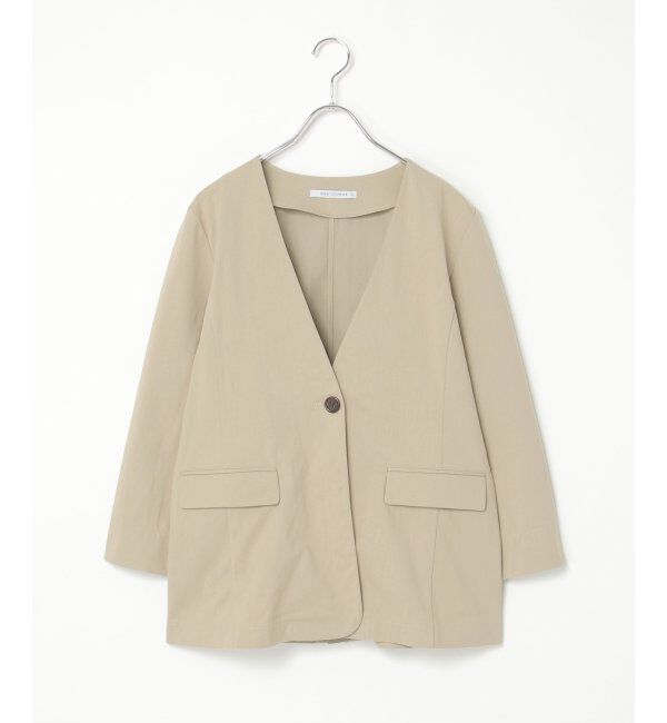 IKKA LOUNGE「GOKU楽ワークノーカラージャケット」|その他|