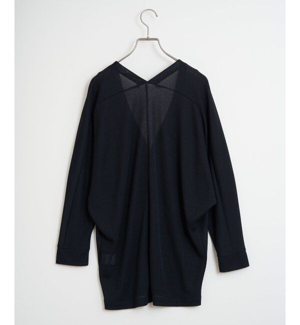 ikka「シアーフライスドルマンカーディガン」|カーディガン|
