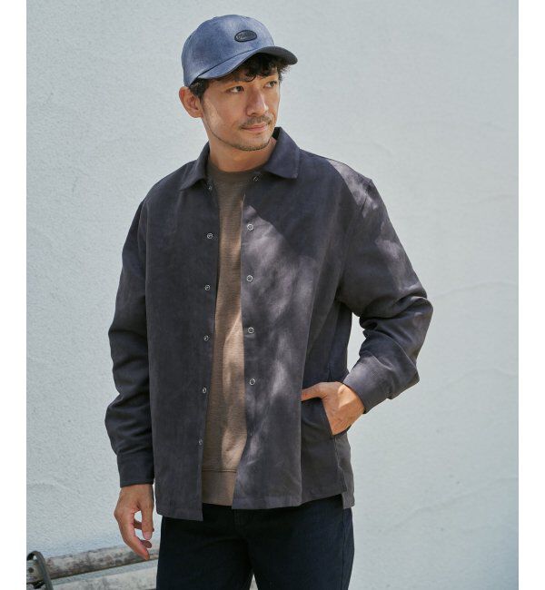 ikka「フェイクスウェードシャウター」|シャツ・ブラウス|