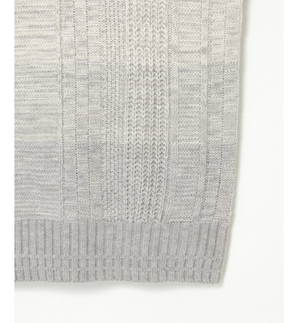 ikka「メランジグラデーションニット」|プルオーバー|