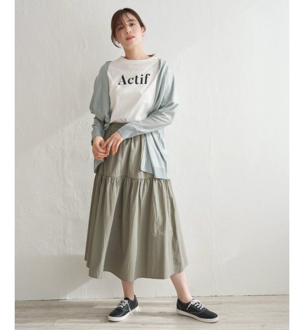 Lbc with Life「リネンライクトッパーカーディガン」|カーディガン|