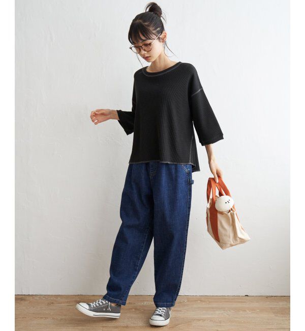 Lbc with Life「ワッフル配色ステッチプルオーバー」|その他|