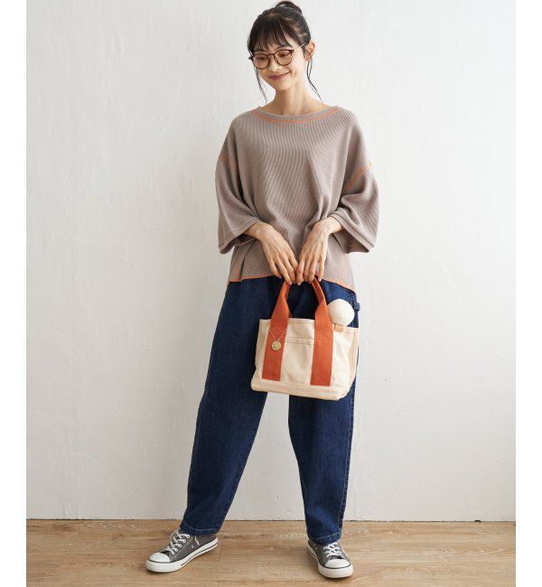 Lbc with Life「ワッフル配色ステッチプルオーバー」|その他|