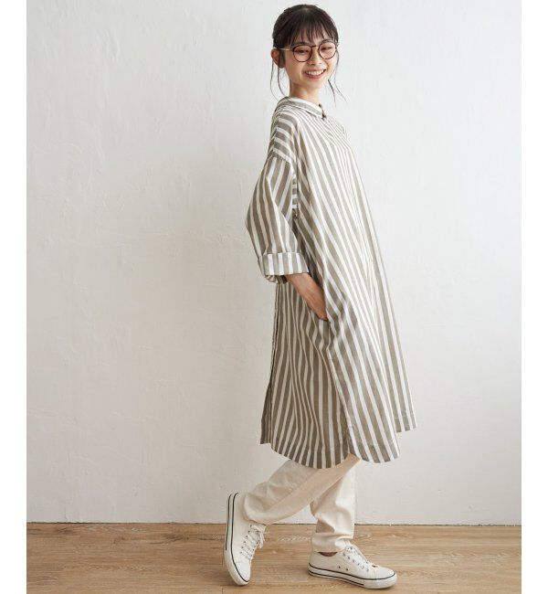 Lbc with Life「ストライプ3WAYワンピース」|ワンピース|