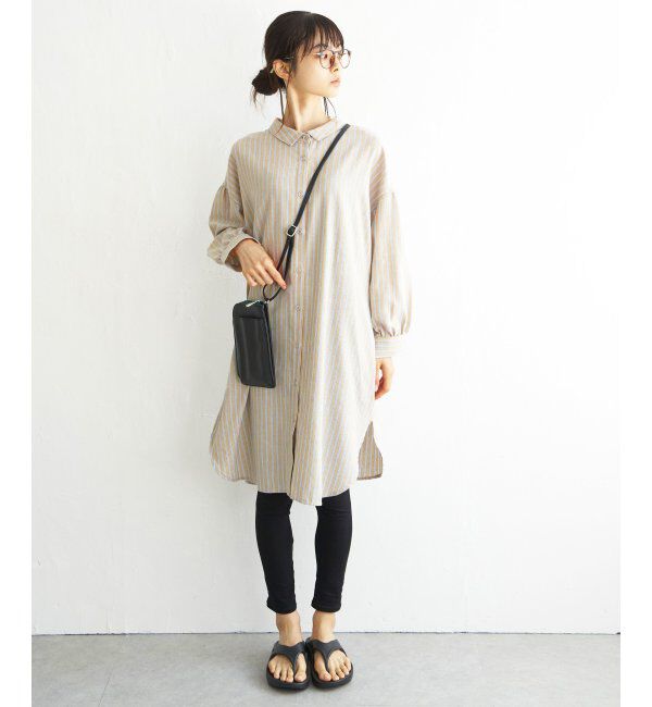 Lbc with Life「ストライプ3WAYワンピース」|ワンピース|