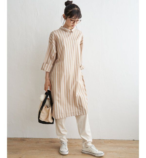 Lbc with Life「ストライプ3WAYワンピース」|ワンピース|