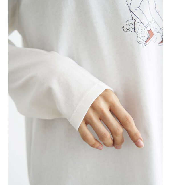 Lbc with Life「GIRLプリントロンT」|Tシャツ・カットソー|