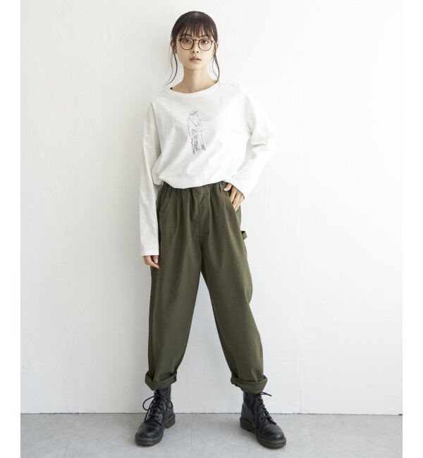 Lbc with Life「GIRLプリントロンT」|Tシャツ・カットソー|