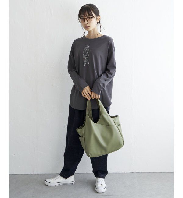 Lbc with Life「GIRLプリントロンT」|Tシャツ・カットソー|