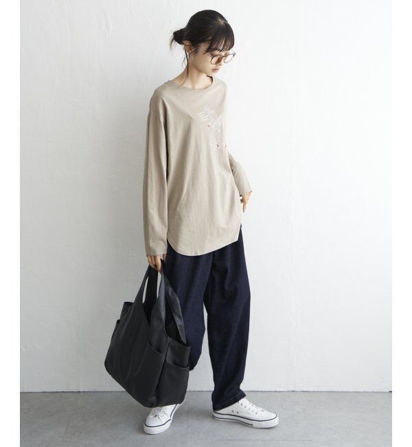 Lbc with Life「GIRLプリントロンT」|Tシャツ・カットソー|