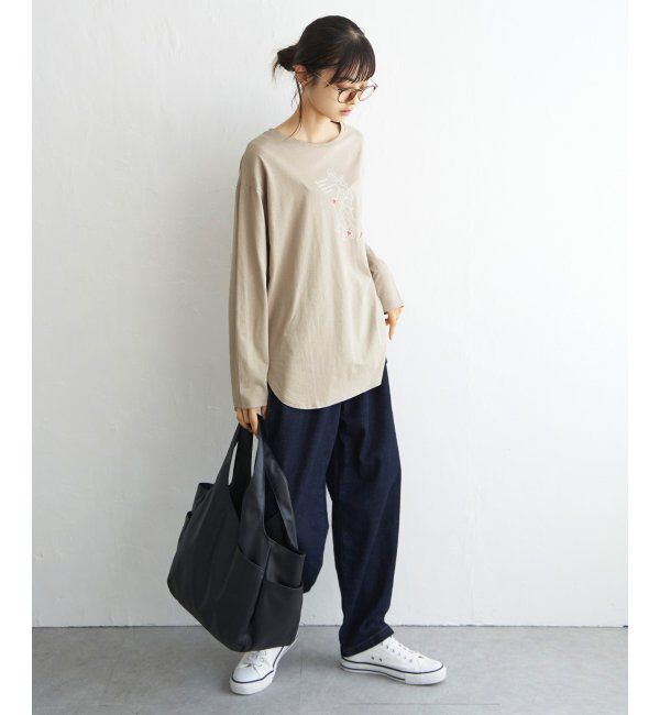 Lbc with Life「GIRLプリントロンT」|Tシャツ・カットソー|