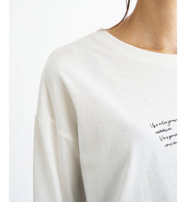 Lbc with Life「GIRLプリントロンT」|Tシャツ・カットソー|