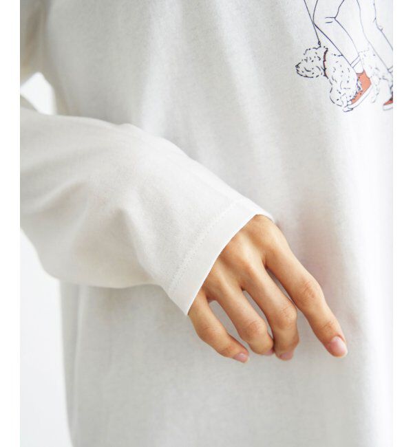 Lbc with Life「GIRLプリントロンT」|Tシャツ・カットソー|