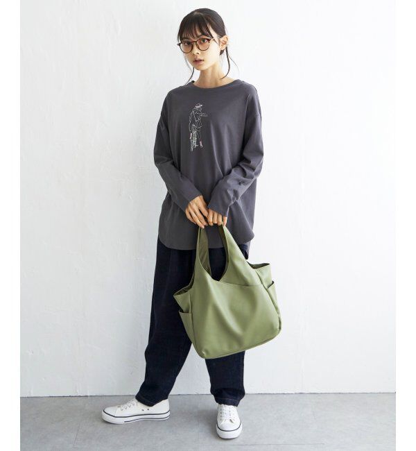 Lbc with Life「GIRLプリントロンT」|Tシャツ・カットソー|