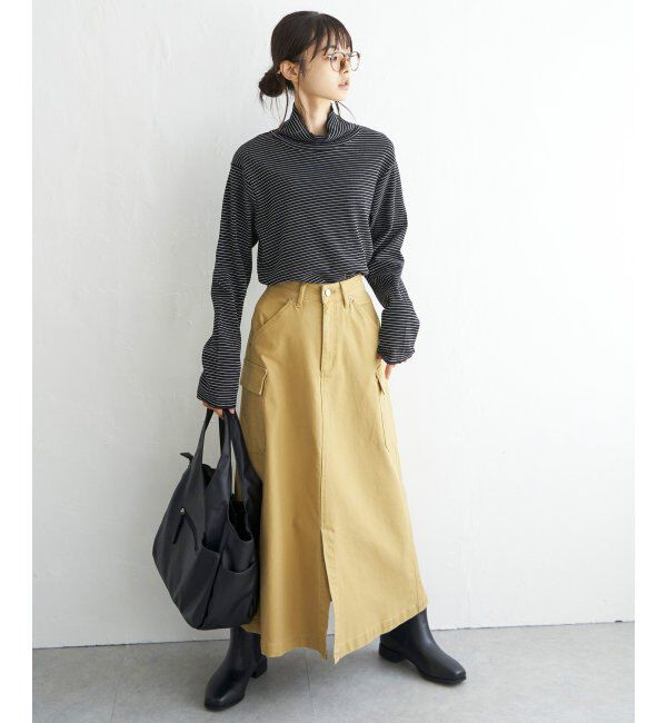 Lbc with Life「サイドポケットワークフレアスカート」|スカート|