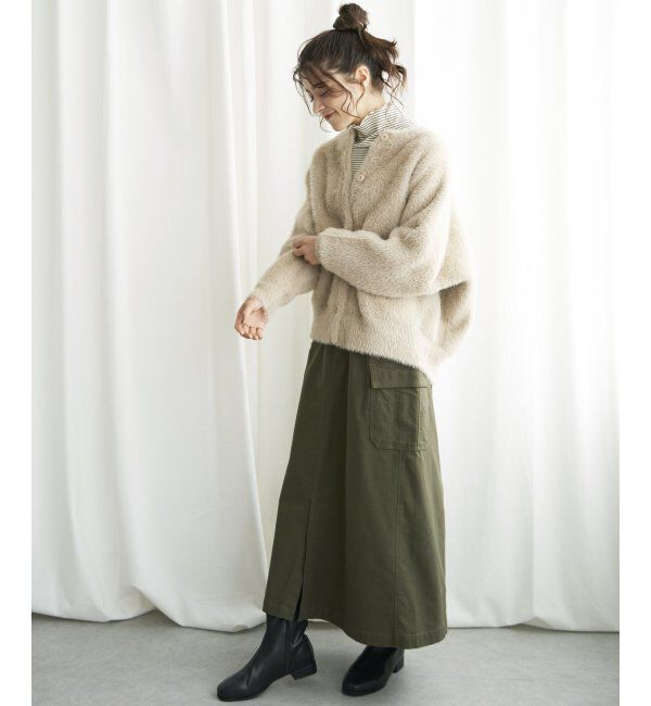 Lbc with Life「サイドポケットワークフレアスカート」|スカート|