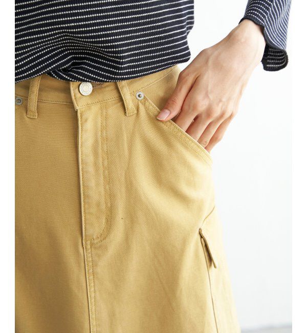 Lbc with Life「サイドポケットワークフレアスカート」|スカート|