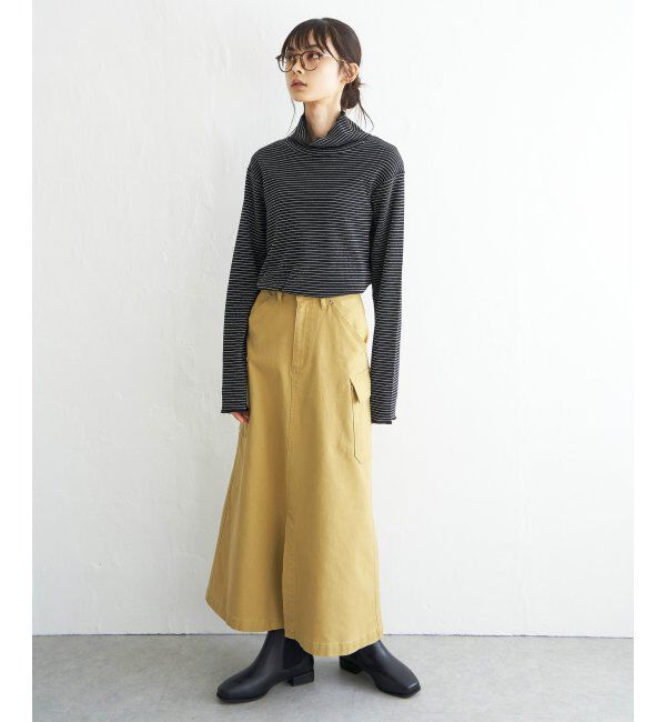 Lbc with Life「サイドポケットワークフレアスカート」|スカート|