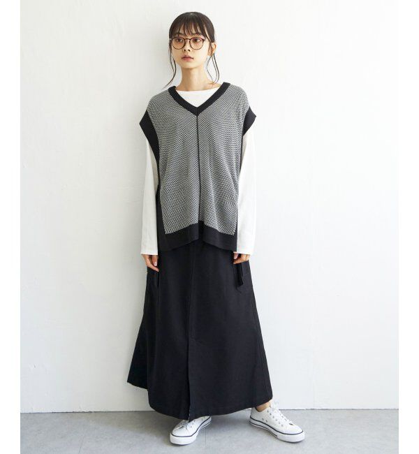 Lbc with Life「サイドポケットワークフレアスカート」|スカート|