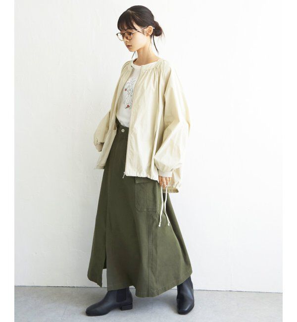 Lbc with Life「サイドポケットワークフレアスカート」|スカート|