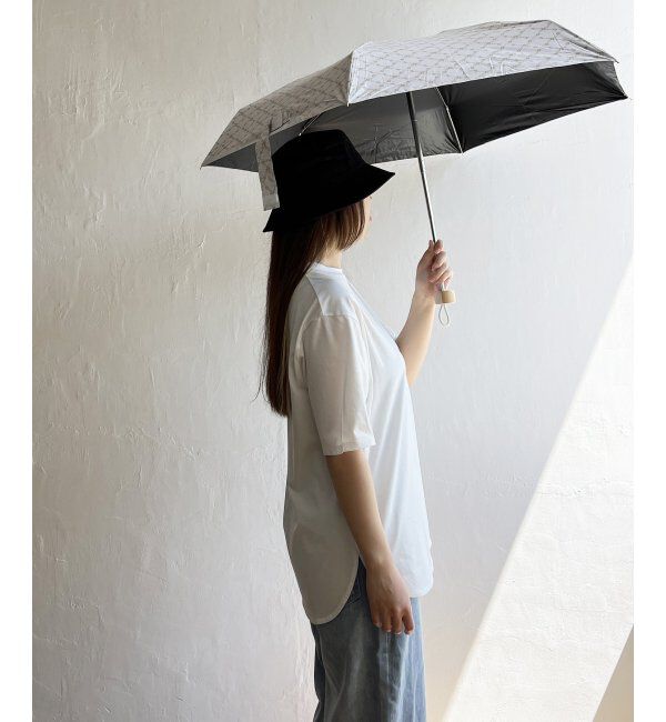 Lbc with Life「ALL IN UMBRELL フラワークロス ミニ折りたたみ傘」|傘|