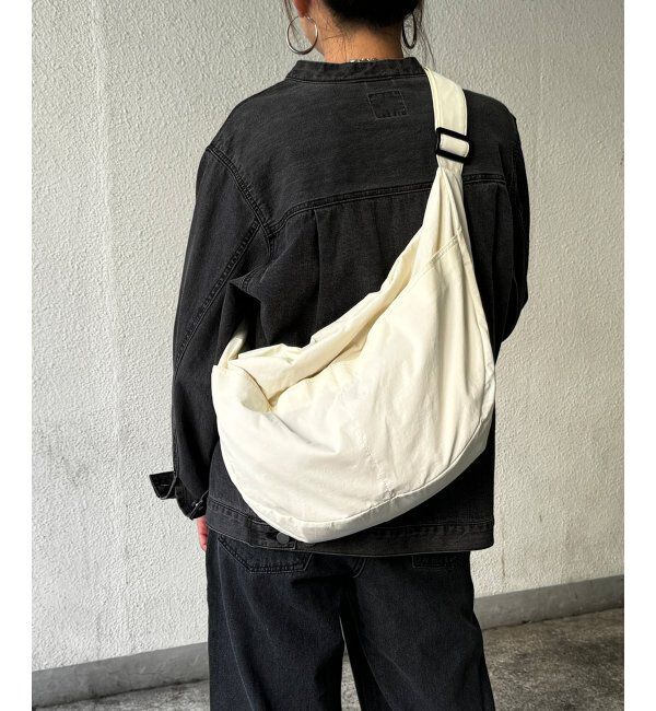 Lbc with Life「ハーフムーンビッグショルダーバッグ」|その他|オフホワイト