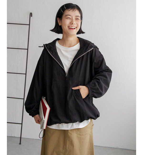 Lbc with Life「アノラック」|ブルゾン・スタジャン|ブラック