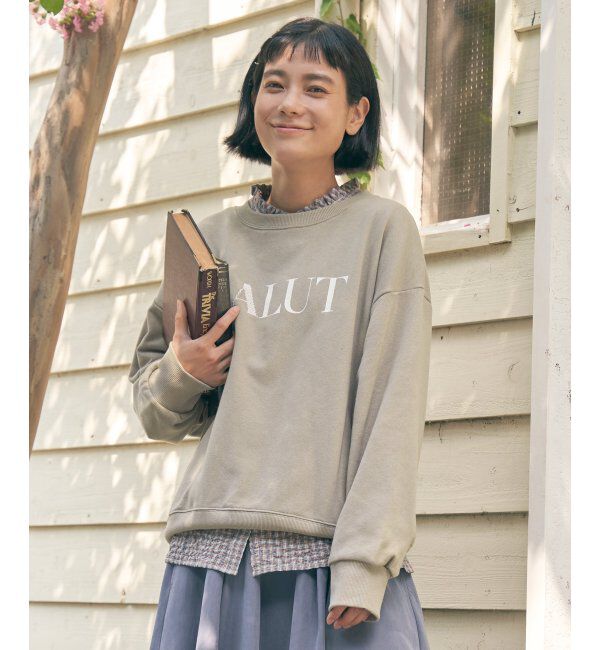 Lbc with Life「ステッチ刺繍ロゴ裏毛プルオーバー」|その他|