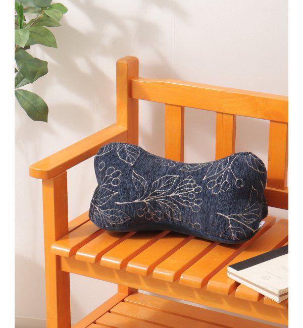 Lbc with Life「シェニール　ボーンクッション」|クッション・クッションカバー|ネイビーブルー