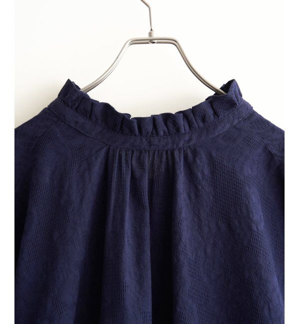 Lbc with Life「ジャカード襟フリル2WAYブラウス」|シャツ・ブラウス|