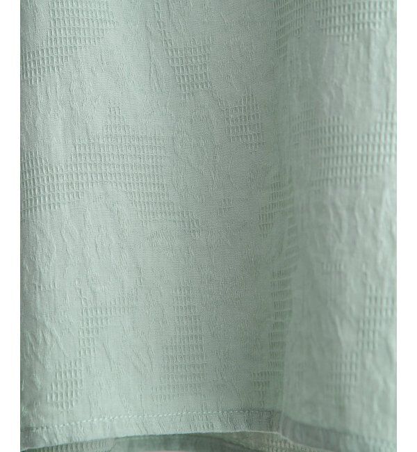 Lbc with Life「ジャカード襟フリル2WAYブラウス」|シャツ・ブラウス|