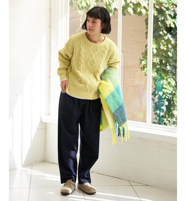 Lbc with Life「マットモールケーブルニットプルオーバー」|カーディガン|