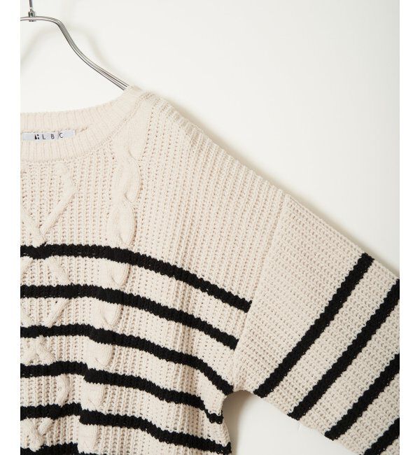 Lbc with Life「マットモールケーブルニットプルオーバー」|カーディガン|