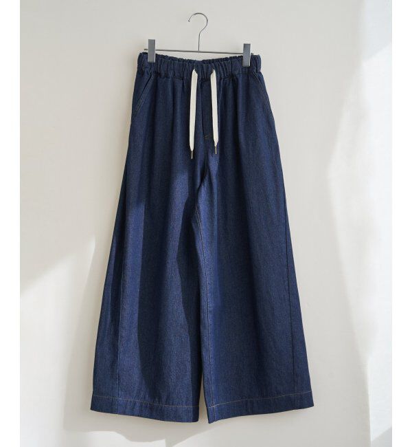Lbc with Life「LBC ドロストワイドイシージーパンツ」|その他|ネイビーブルー