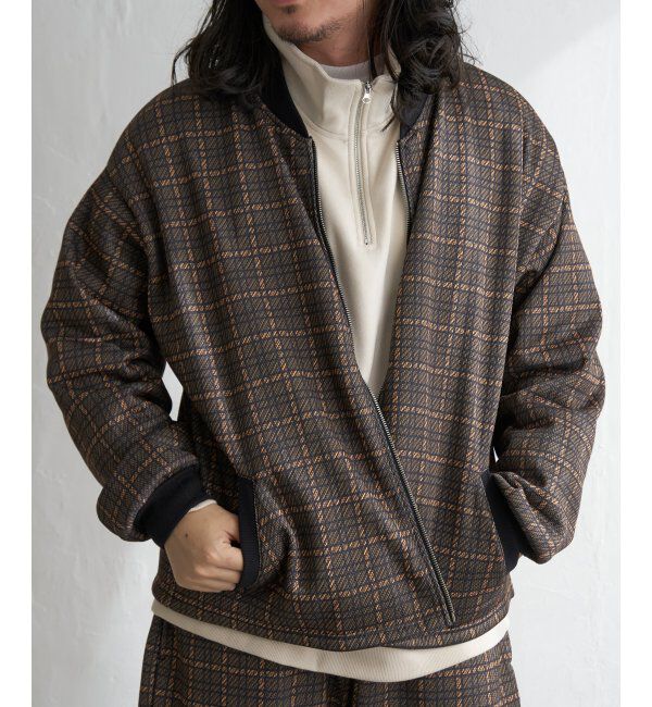 VENCE share style「ニットフリースブルゾン」|その他|