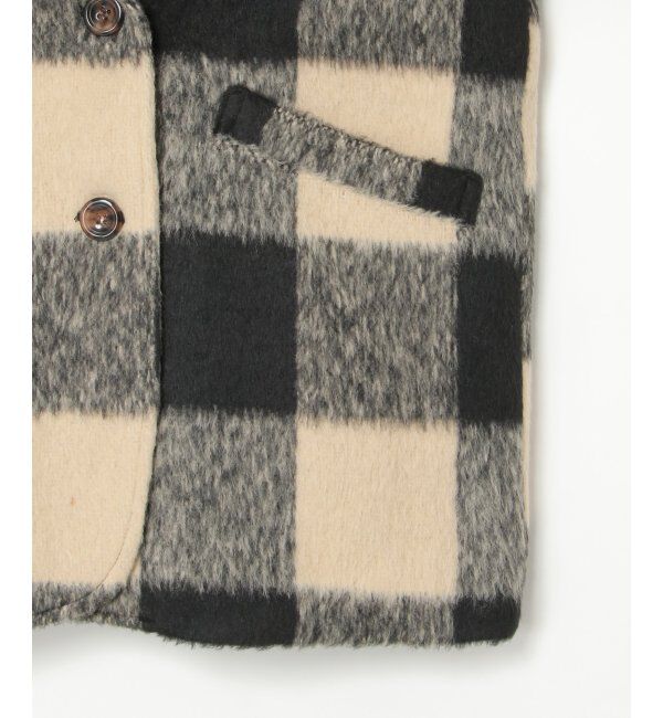 VENCE share style「チェックミドル丈ジャケット」|その他|