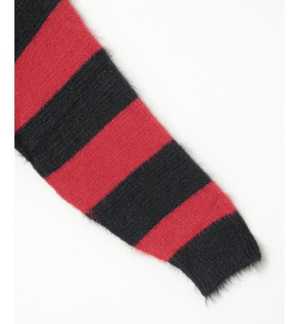 VENCE share style「ボーダーシャギークルーネックニット」|その他|