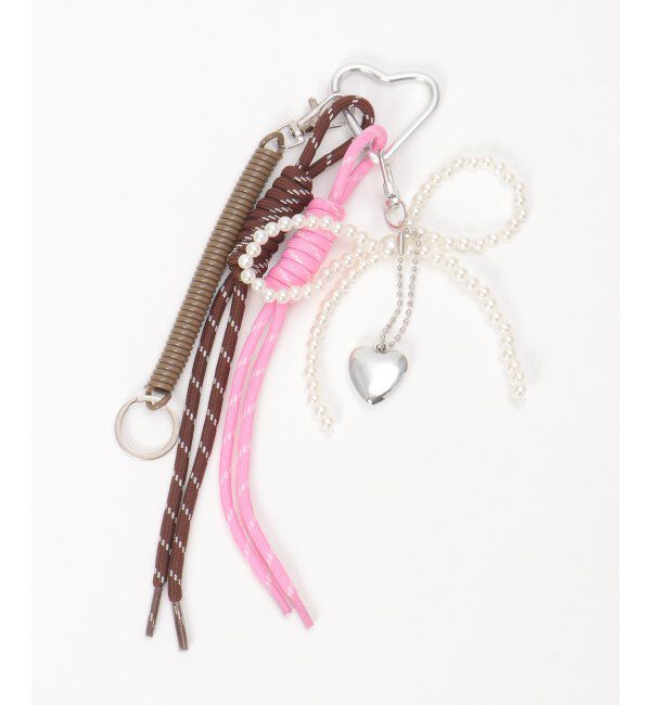 VENCE share style「リボンロープチャーム」|ネックレス|