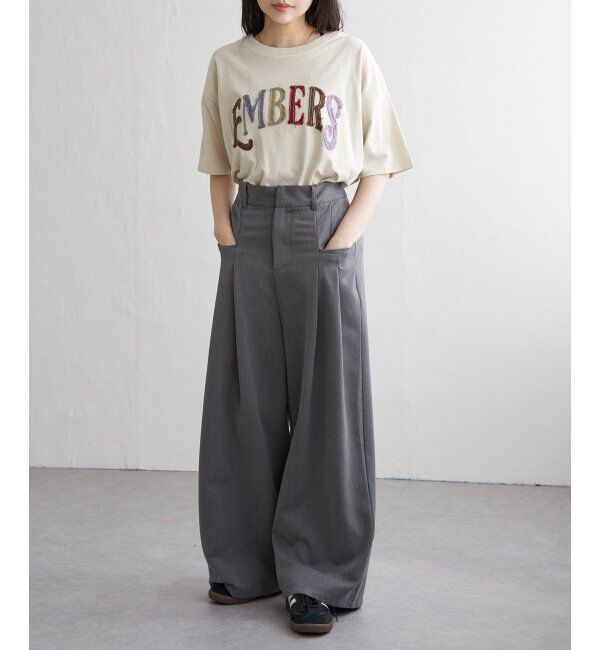 VENCE share style「カラフルロゴTシャツ」|Tシャツ・カットソー|