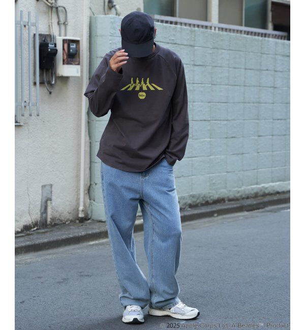 VENCE share style「THE BEATLES ザ ビートルズ Abbey Road アビイロード ロンT」|Tシャツ・カットソー|