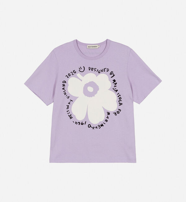 Marimekko「Erna Unikko Placement Tシャツ」|シャツ・ブラウス|