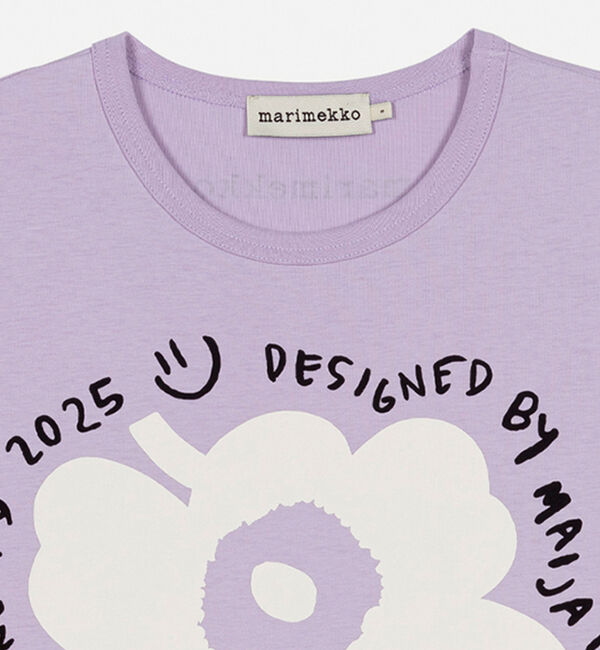 Marimekko「Erna Unikko Placement Tシャツ」|シャツ・ブラウス|