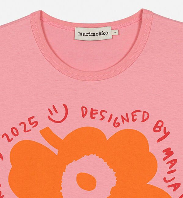 Marimekko「Erna Unikko Placement Tシャツ」|シャツ・ブラウス|