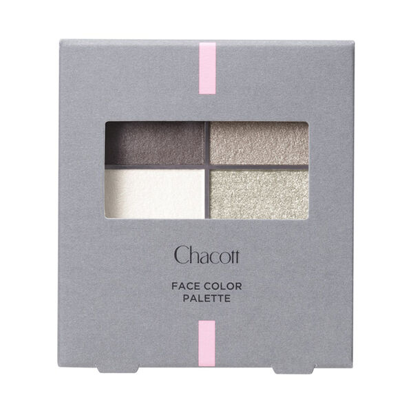 Chacott COSMETICS（チャコット・コスメティクス）「Chacott COSMETICS(チャコット・コスメティクス) フェイスカラーパレット 510 モノクロームグレイ」|フェイスパウダー|