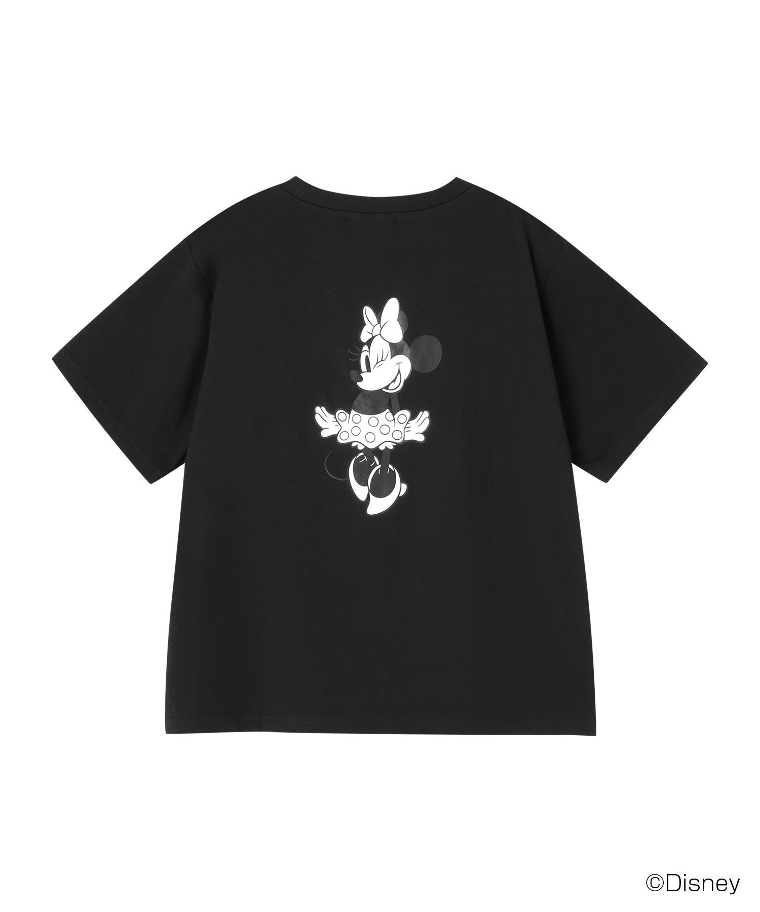 MARY QUANT「ミニーマウスバックプリントデザイン Tシャツ」|Tシャツ・カットソー|