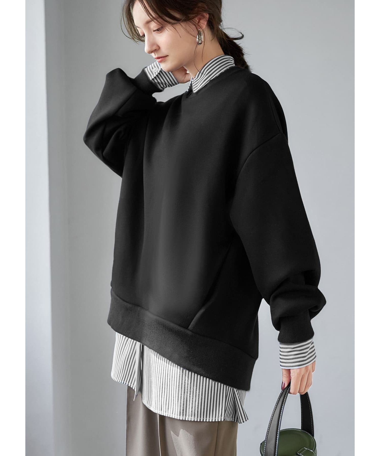 STYLE DELI「【裾出し用】シワFREEロングシャツ」|シャツ・ブラウス|