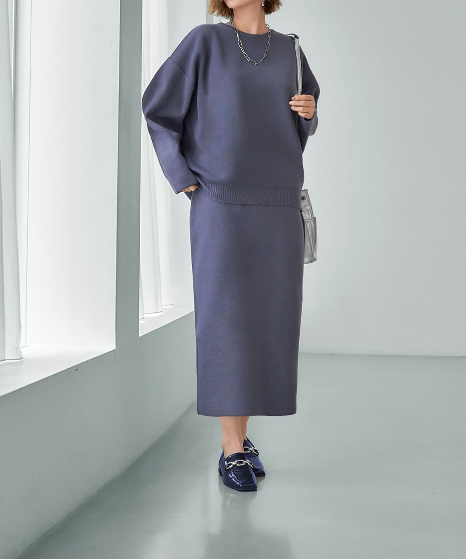 STYLE DELI「３シーズンコットン混紡◆ニットペンシルスカート」|スカート|