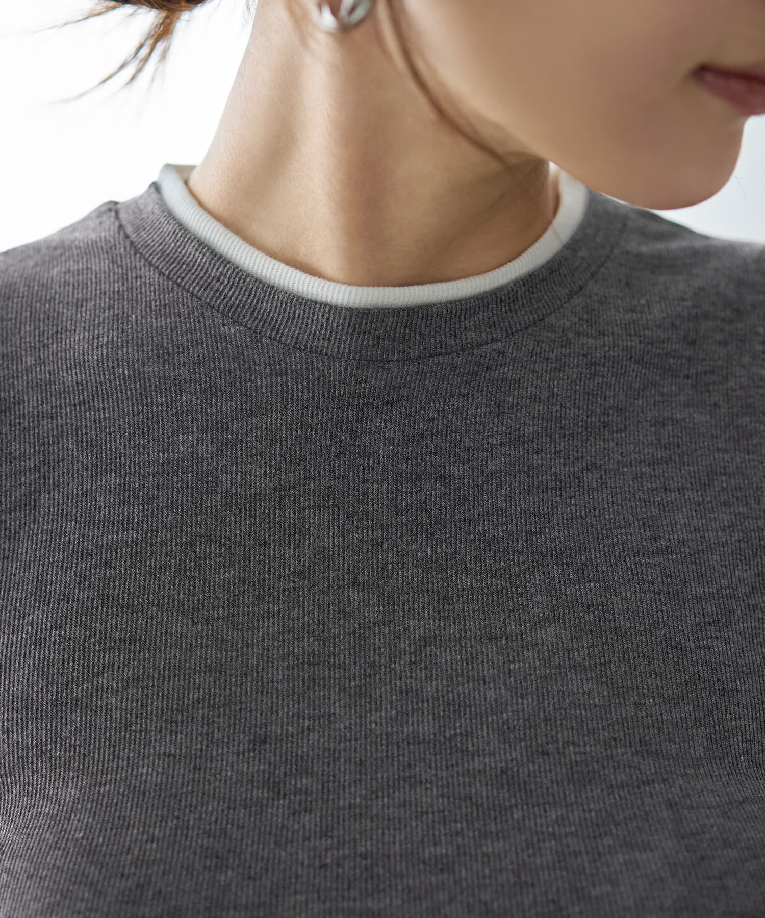 STYLE DELI「レイヤード風シアーニットソータンクトップ」|タンクトップ|