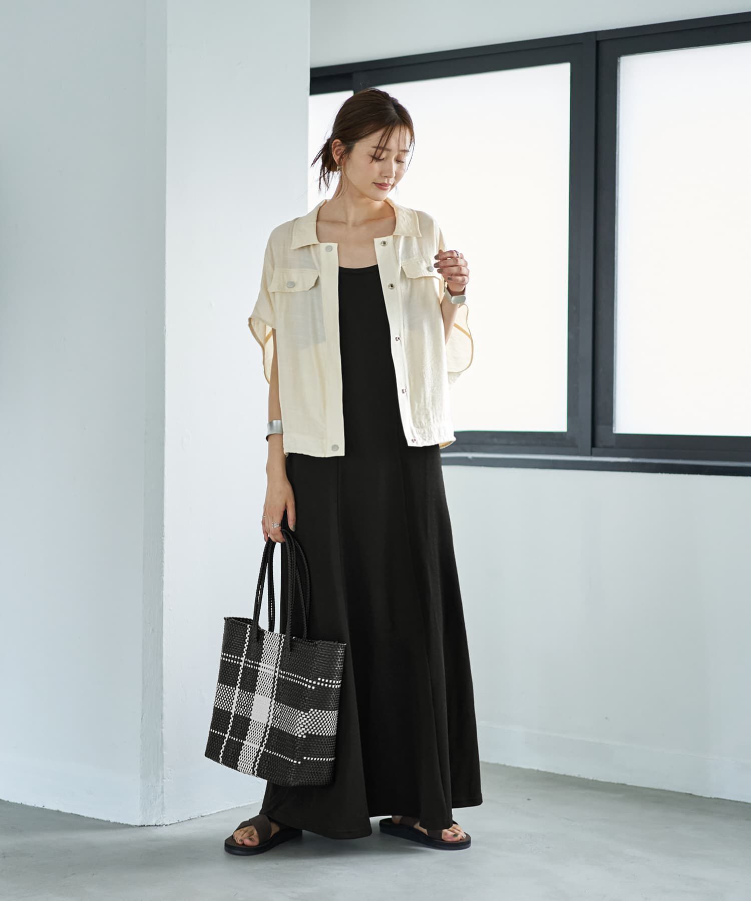 STYLE DELI「くったりシャツ型スナップブルゾンB」|その他|