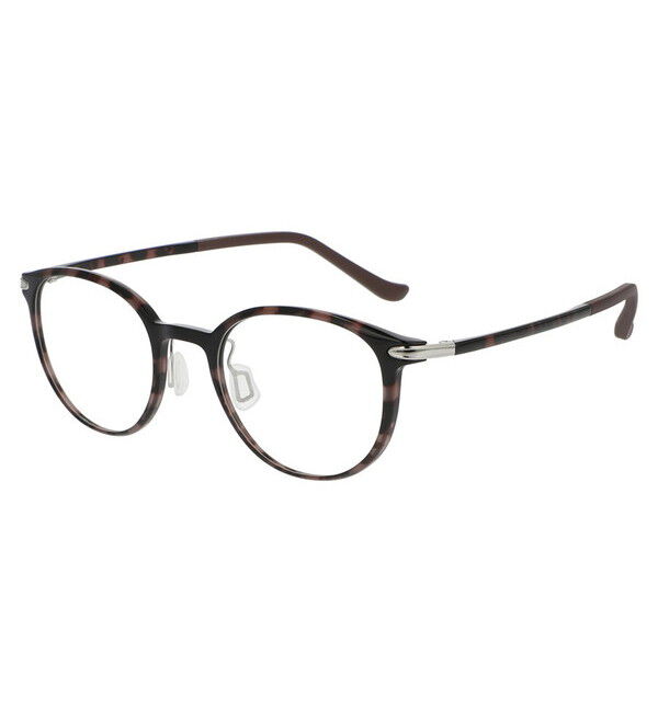  「ボストン型 めがね｜軽くて壊れにくい Zoff SMART -My color-」|メガネ|ブラウン系その他1